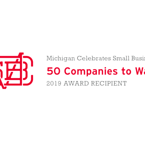 Michigan 50 Companies to Watch Award, 2019